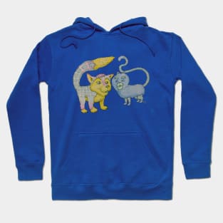 Cats and dogs Hoodie
